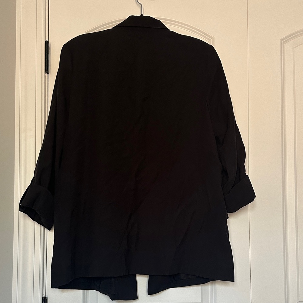 Simply Vera Vera Wang Black Blazer - Picture 3 of 4